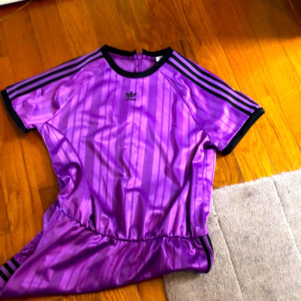 Purple Adidas Romper.